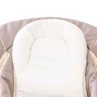 Шезлонг за столче за хранене 2в1 Hauck Alpha+ Bouncer, Stretch beige-0CD6I.jpeg