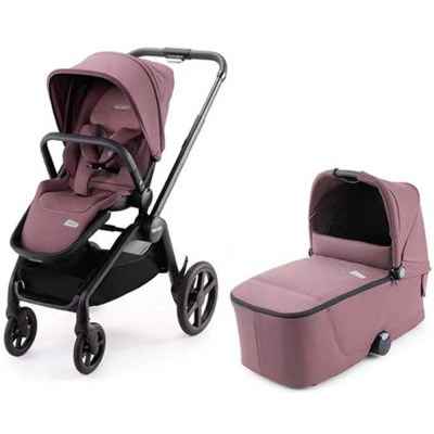 Комбинирана бебешка количка 2 в 1 Recaro Duo Sadena, Pale Rose РАЗПРОДАЖБА