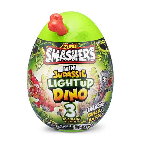 Smashers Dino Island Series 1, Мини динозавърско яйце, червено
