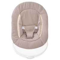 Шезлонг за столче за хранене 2в1 Hauck Alpha+ Bouncer, Stretch beige-0LKT0.jpeg
