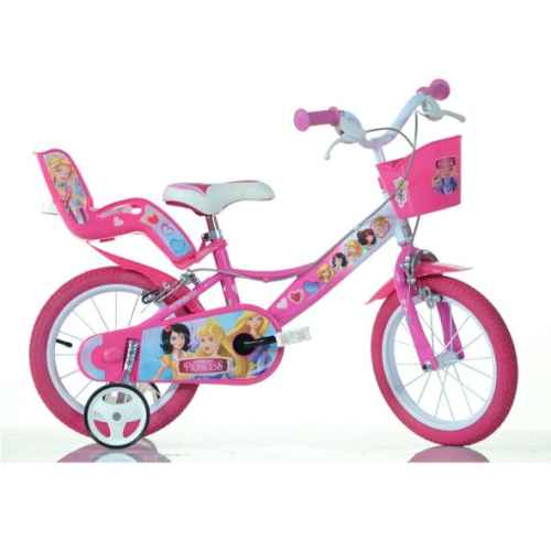 Детски велосипед Dino Bikes ELF PRINCESS 14“, розов
