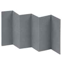 Бебешка кошара на две нива Kikka Boo Nighty Night, Grey 2026-0XAdZ.jpeg