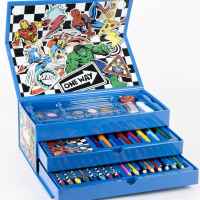 Триетажен куфар с моливи, флумастрери и боички Cerda, Spidermen-0rvDz.jpeg