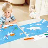 Творчески комплект Hape, Хартиена ролка за оцветяване, Океан-1DM5J.jpeg