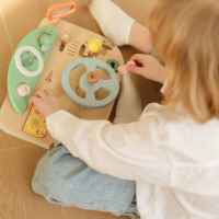 Мултифункционален дървен волан Classic World, с активности-1HV4P.jpeg