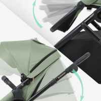 Комбинирана бебешка количка 2в1 Kikka Boo Thea, Army Green 2024-1Usmw.jpeg