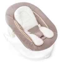 Шезлонг за столче за хранене 2в1 Hauck Alpha+ Bouncer, Stretch beige-1m4ZW.jpeg
