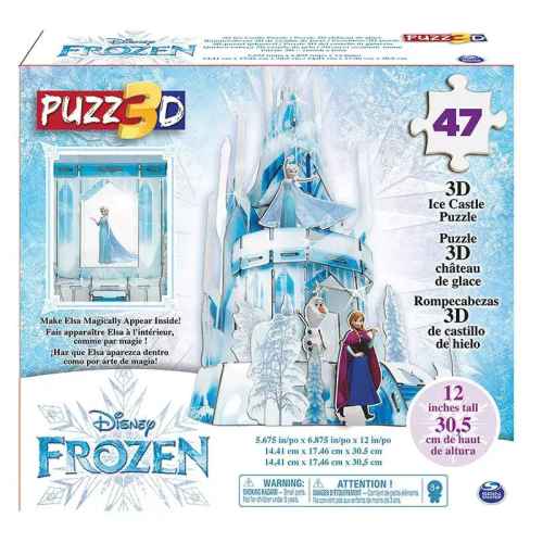 3D Пъзел Spin Master Frozen 2, Леденият замък на Елза