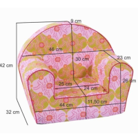 Детски фотьойл Delta Trade, Приключение сред джунглата-29QOX.png