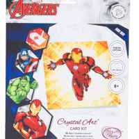 Комплект поздравителна картичка с диамантен живопис Craft Buddy, Железният човек-2JBg0.jpeg