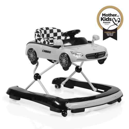 Проходилка Cangaroo Cabrio 2в1, сив