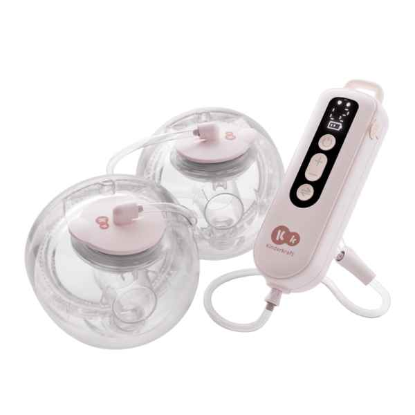 Двойна електрическа помпа за кърма с таймер KinderKraft GENTLEFLOW, Pink-2r9Nw.jpeg