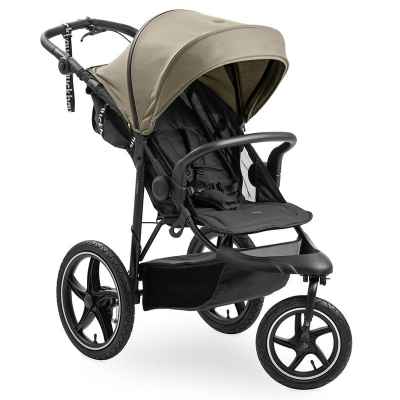 Бебешка лятна количка триколка Hauck Runner 3, Olive