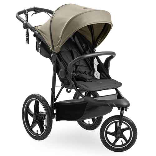 Бебешка лятна количка триколка Hauck Runner 3, Olive