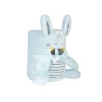 Бебешко одеяло Kikka Boo, с 3D бродерия Stripy Friends-3GmCU.jpeg