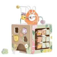 Дървен сензорен куб  5 в 1 Classic World, Пчелен кошер-3W8iv.jpeg