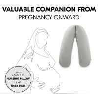 Възглавница за кърмене Hauck Nurse N Care, 190/160 см, Anthracite-4GKs5.jpeg