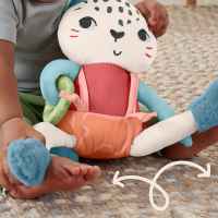 Мека играчка Fisher Price, бял леопард-4Gxsz.jpeg