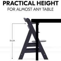 Дървено столче за хранене Hauck Alpha+, Dark Grey-4SaiP.jpeg