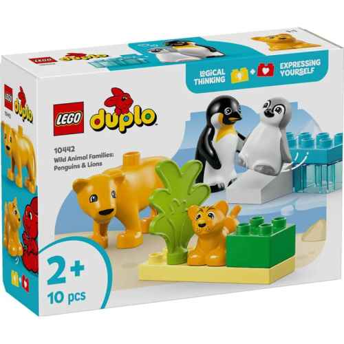 Конструктор LEGO DUPLO Семействата на дивите животни