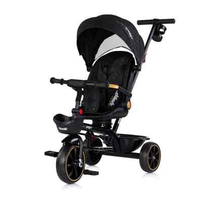 Триколка със сенник Chipolino Max Sport, черна