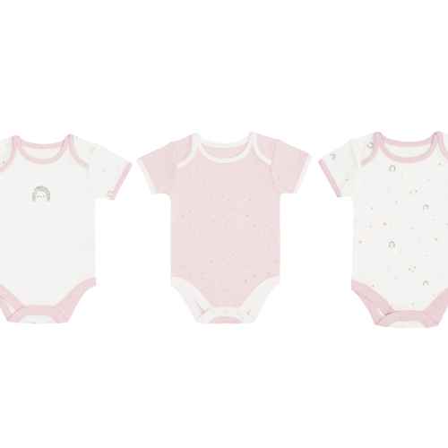 Комплект 3 бр. бебешко боди Kikka Boo, 0-3м Hedge-hugs
