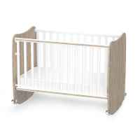 Бебешко легло Lorelli Stars 60x120 см, Бяло+Кехлибар-5ASZD.jpeg