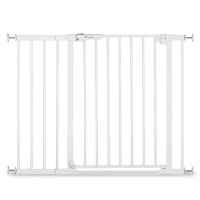 Предпазна преграда за бебе Hauck Clear Step Autoclose 2 + удължител 21 см, White-5fUoA.jpeg