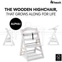 Дървено столче за хранене Hauck Alpha+, Creme-5qULU.jpeg