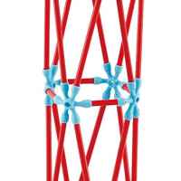 Бамбуков конструктор Hape Flexistix, Креативен комплект, 133 части-5upvS.jpeg