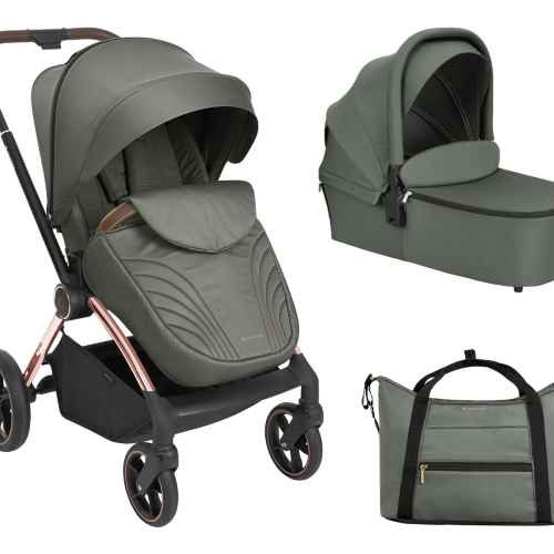 Комбинирана бебешка количка 2в1 Kikka Boo Kara, Army Green