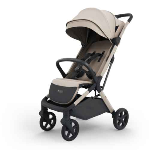 Бебешка лятна количка KinderKraft NUBI 3, sand beige