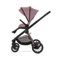 Комбинирана бебешка количка 3в1 Lorelli Bianca, Pink-6Btxm.jpeg