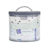 Комплект кош за аксесоари 2 бр Kikka Boo, 18см и 14см Bear with me Mint-6Ec4e.jpeg