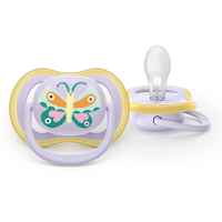 2 бр. залъгалки Philips Avent Ultra Air 0-6м, пастелни пеперуда и птица-6nPne.jpeg