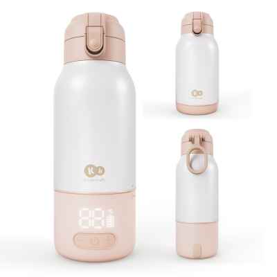 Термос за подгряване на мляко 2в1 KinderKraft Gaja, Beige