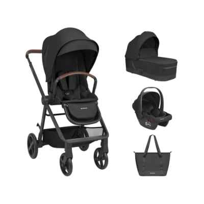 Комбинирана бебешка количка 4в1 Kikka Boo Mia, Black