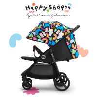 Лятна бебешка количка Kinderkraft Grande Plus, Happy shapes-8Xv44.jpeg