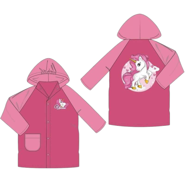 Детски дъждобран E plus M, тъмнорозов-8ZcU3.png