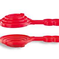 Комплект дървена писта Hape, Quadrilla, Двустранна спирала, 9 части-8aCmu.jpeg