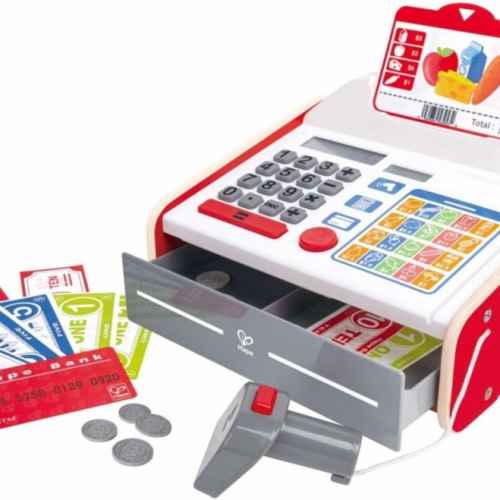 Дървена играчка Hape, Касов апарат