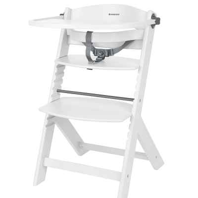 Дървено столче за храненe Kikka Boo Nordy, White