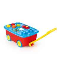 Конструктор Dolu My first trolley със сортер, в количка за дърпане-96Gn8.jpeg