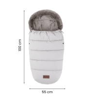 Зимно чувалче за бебешка количка Petite&Mars Footmuff Comfy, карамел-9Ij5c.png