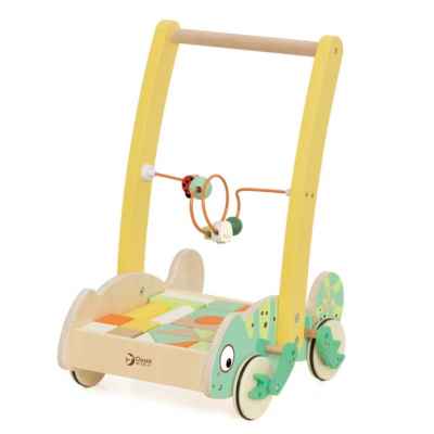 Дървен уокър Classic World Хамелеон, с дървени блокчета