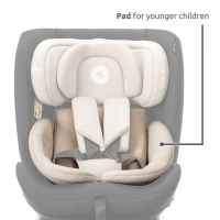 Столче за кола Lorelli Concord Pro i-Size ISOFIX Support Leg 360, Beige-AJpN3.jpeg