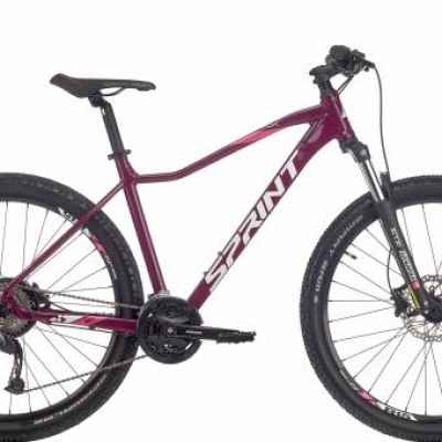 Велосипед Sprint Maverick Pro Lady 27.5 V2, Виолет/бяло/розово