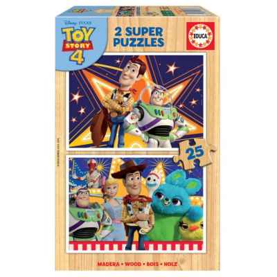 Детски пъзел Educa TOY STORY 4 2х25ч.
