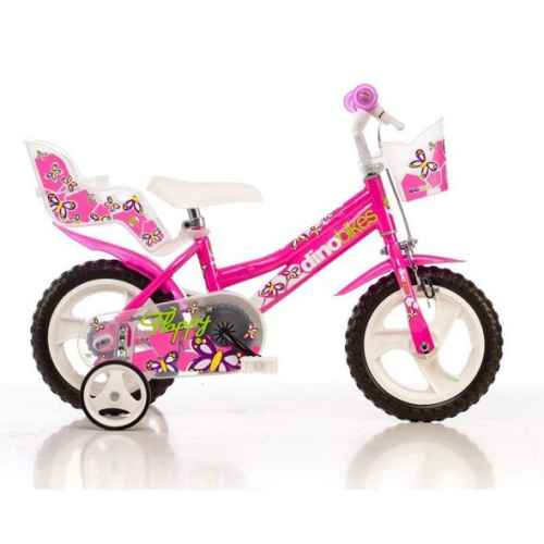 Детски велосипед Dino Bikes Flappy 12, розов
