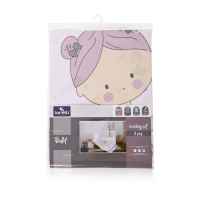 Сет за легло Lorelli Ранфорс, Little Rabbits Сиво-B1o2H.jpeg